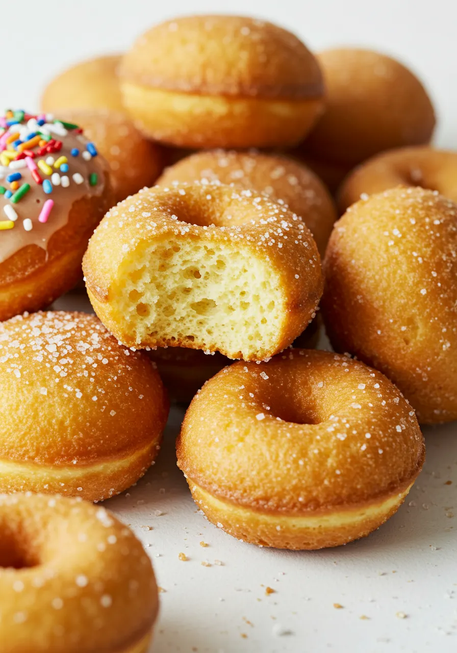Baked Donut Holes - tertiary view